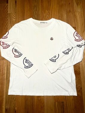 Moncler Multi Logo Long Sleeve Tshirt 🔥🔥